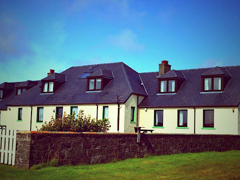 Grey Gos is the house on the right on the photo, looking north west.