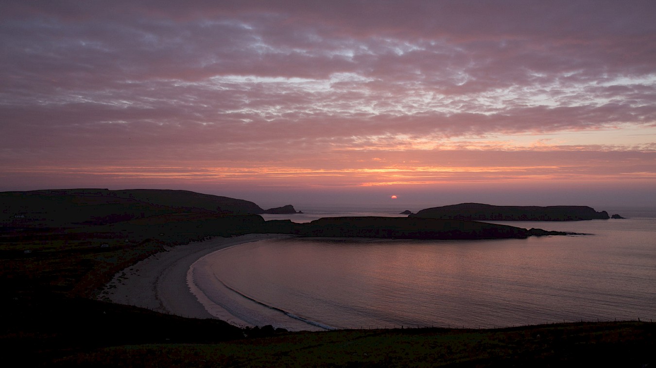 Spiggie beach